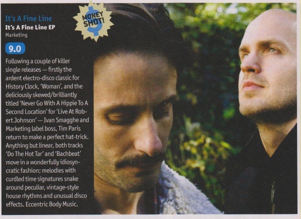 Its A Fine Line EP - Dj Mag single of the month review - Jun 10